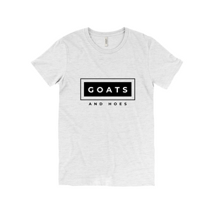 Goats & Hoes T-Shirt Black Design