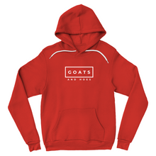 Goats & Hoes Hoodie Pullover White Design