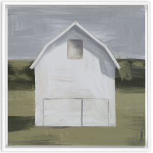 White Barn in a Field Series 2